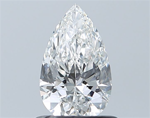Picture of Natural Diamond 0.71 Carats, Pear with  Cut, G Color, SI1 Clarity and Certified by GIA