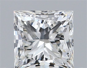 Foto Diamante Natural 0.50 quilates, Princesa , Color J, claridad VVS1 y certificado GIA de