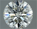 Diamante Natural 0.53 quilates, Redondo , Color L, claridad VVS1 y certificado GIA