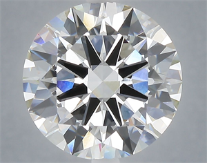 Picture of Lab Grown Diamond 6.03 Carats, Round with Excellent Cut, E Color, VVS2 Clarity and Certified by IGI