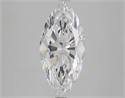 Natural Diamond 3.13 Carats, Marquise with  Cut, D Color, FL Clarity and Certified by GIA