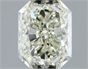 Natural Diamond 1.50 Carats, Radiant with  Cut, K Color, VS1 Clarity and Certified by IGI