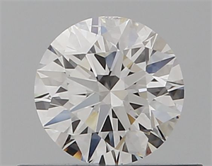 Foto Diamante Natural 0.40 quilates, Redondo , Color F, claridad SI2 y certificado GIA de