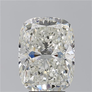 Picture of Natural Diamond 5.12 Carats, Cushion with  Cut, H Color, VVS2 Clarity and Certified by GIA