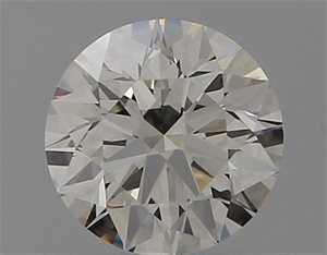 Picture of Natural Diamond 0.60 Carats, Round with Excellent Cut, I Color, VVS2 Clarity and Certified by IGI