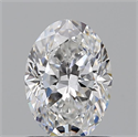 Diamante Natural 0.72 quilates, Ovalado , Color E, claridad VS1 y certificado GIA