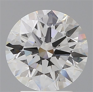 Picture of Lab Grown Diamond 3.10 Carats, Round with Ideal Cut, E Color, VVS2 Clarity and Certified by IGI