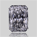 Natural Diamond 0.71 Carats, Radiant with  Cut, E Color, SI1 Clarity and Certified by GIA