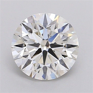 Picture of Lab Grown Diamond 1.36 Carats, Round with Ideal Cut, G Color, VVS2 Clarity and Certified by IGI