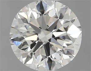 Picture of Natural Diamond 0.90 Carats, Round with Very Good Cut, I Color, VS1 Clarity and Certified by GIA