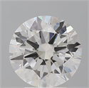 Lab Grown Diamond 3.50 Carats, Round with Ideal Cut, E Color, VS1 Clarity and Certified by IGI