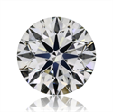 Natural Diamond 0.70 Carats, Round with Excellent Cut, K Color, VS1 Clarity and Certified by GIA