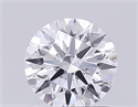 Lab Grown Diamond 1.01 Carats, Round with Ideal Cut, E Color, VVS1 Clarity and Certified by IGI