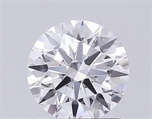 Picture of Lab Grown Diamond 1.01 Carats, Round with Ideal Cut, E Color, VVS1 Clarity and Certified by IGI
