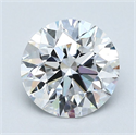 Natural Diamond 1.50 Carats, Round with Excellent Cut, D Color, VS1 Clarity and Certified by GIA