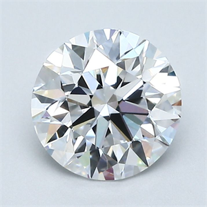 Picture of Natural Diamond 1.50 Carats, Round with Excellent Cut, D Color, VS1 Clarity and Certified by GIA
