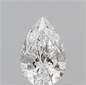 Diamante Natural 0.54 quilates, De pera , Color D, claridad VS1 y certificado GIA