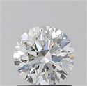 Natural Diamond 1.01 Carats, Round with Excellent Cut, G Color, SI2 Clarity and Certified by GIA