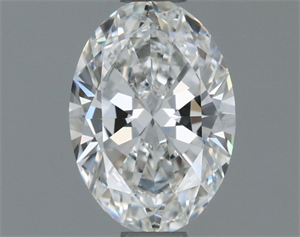 Picture of Natural Diamond 0.50 Carats, Oval with  Cut, G Color, VVS1 Clarity and Certified by GIA
