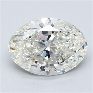 Picture of Natural Diamond 2.51 Carats, Oval with  Cut, I Color, VS2 Clarity and Certified by GIA
