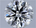 Natural Diamond 0.42 Carats, Round with Excellent Cut, F Color, VS2 Clarity and Certified by GIA