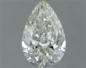 Picture of Natural Diamond 0.50 Carats, Pear with  Cut, I Color, VVS1 Clarity and Certified by IGI