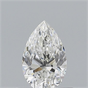 Diamante Natural 0.51 quilates, De pera , Color G, claridad VS2 y certificado GIA