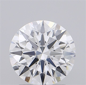 Picture of Lab Grown Diamond 1.53 Carats, Round with Ideal Cut, D Color, VS1 Clarity and Certified by IGI
