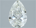 Diamante Natural 1.52 quilates, De pera , Color H, claridad VS2 y certificado IGI
