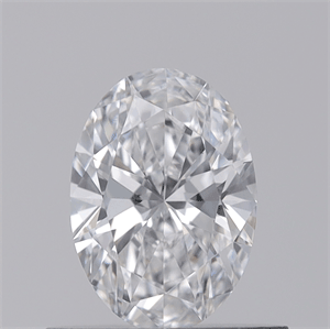 Picture of Lab Created Diamond 0.52 Carats, Oval with  Cut, D Color, VS1 Clarity and Certified by IGI