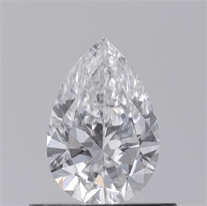 Picture of Lab Created Diamond 0.50 Carats, Pear with  Cut, E Color, VS2 Clarity and Certified by IGI