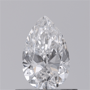 Picture of Lab Created Diamond 0.56 Carats, Pear with  Cut, F Color, VS1 Clarity and Certified by IGI