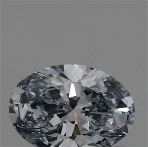 Lab Created Diamond 0.45 Carats, Oval with  Cut, J Color, VS1 Clarity and Certified by IGI