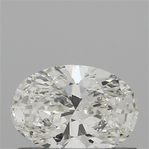 Lab Created Diamond 0.40 Carats, Oval with  Cut, I Color, VS2 Clarity and Certified by IGI