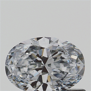 Lab Created Diamond 0.35 Carats, Oval with  Cut, D Color, VS2 Clarity and Certified by IGI