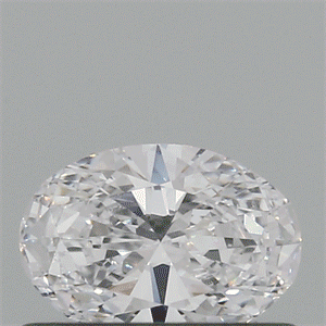 Lab Created Diamond 0.32 Carats, Oval with  Cut, D Color, VS1 Clarity and Certified by IGI