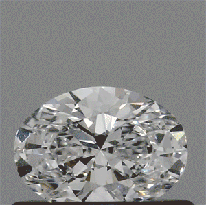 Lab Created Diamond 0.31 Carats, Oval with  Cut, D Color, VS1 Clarity and Certified by IGI