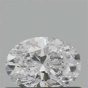 Diamante creado en laboratorio de 0.31 quilates, Ovalado Excelente, Color D, claridad VS2 y certificado por IGI