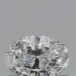 Diamante creado en laboratorio de 0.30 quilates, Ovalado Muy buen, Color D, claridad VS2 y certificado por IGI