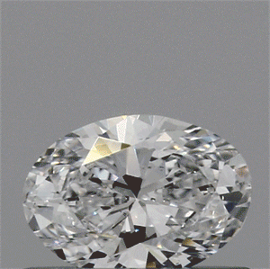 Diamante creado en laboratorio de 0.31 quilates, Ovalado Excelente, Color D, claridad VS2 y certificado por IGI
