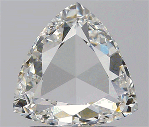 1.51 Carats, TRIANGLE H Color, VS2 Clarity and Certified by GIA