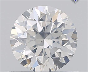 0.70 Carats, Round with Good Cut, E Color, SI2 Clarity and Certified by GIA