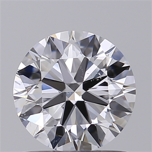 Del inventario de diamantes de laboratorio, 0.90 quilates, Redondo , Color D, claridad SI2 y certificado IGI