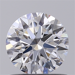 Del inventario de diamantes de laboratorio, 0.74 quilates, Redondo , Color E, claridad VVS2 y certificado IGI