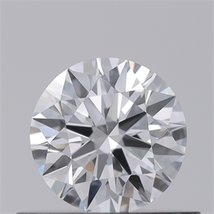 Lab Created Diamond 0.50 Carats, Round with Ideal Cut, D Color, VVS2 Clarity and Certified by IGI