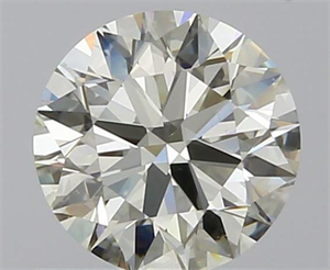 0.80 Carats, Round with Excellent Cut, N Color, VS1 Clarity and Certified by GIA