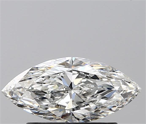 0.70 Carats, Marquise G Color, SI2 Clarity and Certified by GIA