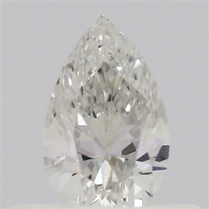 Diamante creado en laboratorio de 0.31 quilates, De pera Muy buen, Color G, claridad SI2 y certificado por IGI