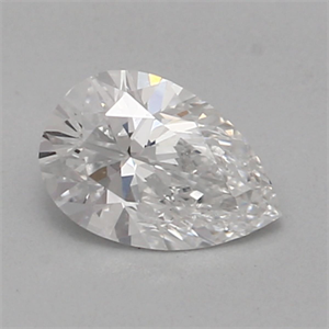 Diamante creado en laboratorio de 0.31 quilates, De pera Muy buen, Color E, claridad SI2 y certificado por IGI