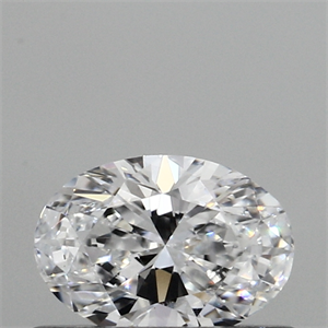 Diamante creado en laboratorio de 0.30 quilates, Ovalado Muy buen, Color D, claridad VS2 y certificado por IGI